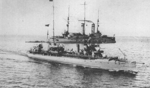 Иллюстрация к книге — Эскадренные миноносцы типа Форель (1898-1925) [pic_100.jpg]