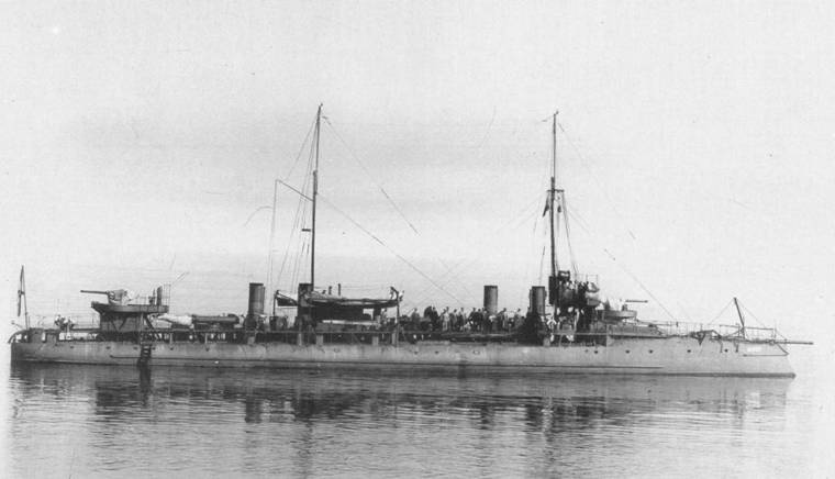 Иллюстрация к книге — Эскадренные миноносцы типа Форель (1898-1925) [pic_124.jpg]