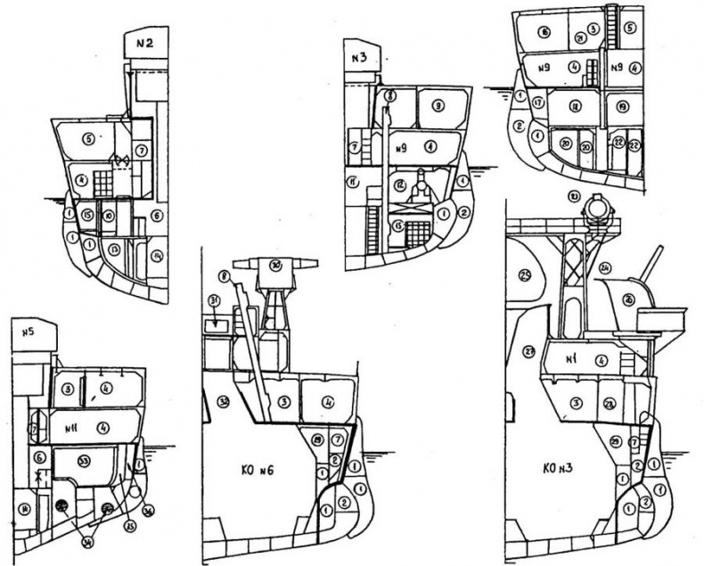 Иллюстрация к книге — Японские тяжелые крейсера.Том 1: История создания, описание конструкции, предвоенные модернизации. [img_46.jpg]
