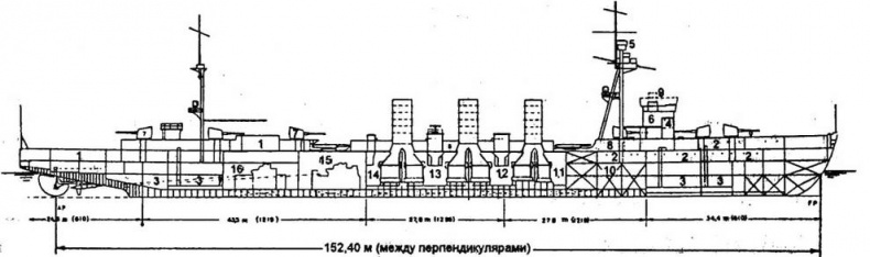 Иллюстрация к книге — Японские тяжелые крейсера.Том 1: История создания, описание конструкции, предвоенные модернизации. [img_6.jpg]