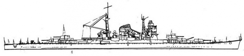 Иллюстрация к книге — Японские тяжелые крейсера.Том 1: История создания, описание конструкции, предвоенные модернизации. [img_63.jpg]