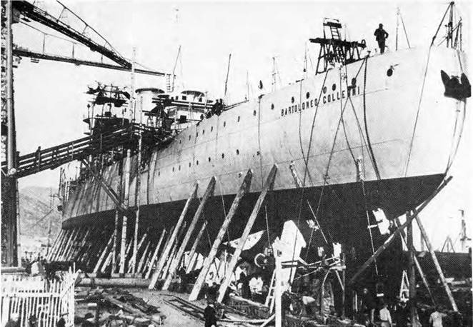 Иллюстрация к книге — Легкие крейсера Италии. Часть I. 1932-1945 гг. Крейсера типа “Бартоломео Коллеони” и “Луиджи Кадорна” [pic_70.jpg]