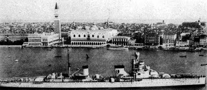 Иллюстрация к книге — Легкие крейсера Италии. Часть I. 1932-1945 гг. Крейсера типа “Бартоломео Коллеони” и “Луиджи Кадорна” [pic_76.jpg]