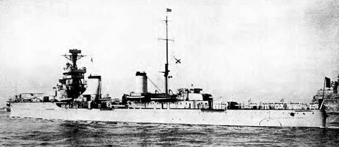 Иллюстрация к книге — Легкие крейсера Италии. Часть I. 1932-1945 гг. Крейсера типа “Бартоломео Коллеони” и “Луиджи Кадорна” [pic_78.jpg]