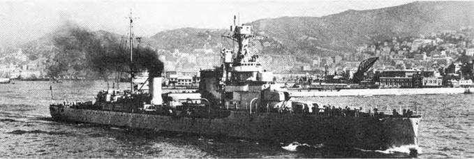 Иллюстрация к книге — Легкие крейсера Италии. Часть I. 1932-1945 гг. Крейсера типа “Бартоломео Коллеони” и “Луиджи Кадорна” [pic_82.jpg]