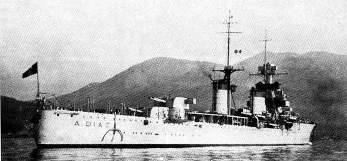 Иллюстрация к книге — Легкие крейсера Италии. Часть I. 1932-1945 гг. Крейсера типа “Бартоломео Коллеони” и “Луиджи Кадорна” [pic_96.jpg]