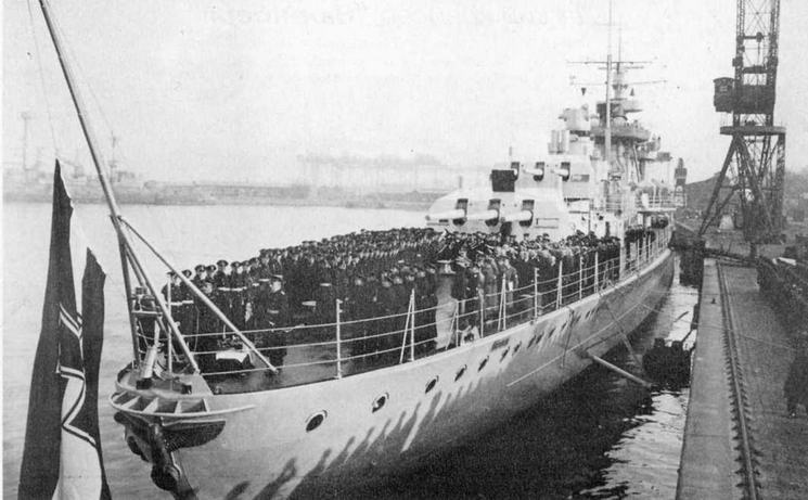 Иллюстрация к книге — Легкие крейсера типа «Нюрнберг». 1928-1945 гг. [img_116.jpg]