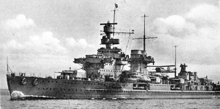 Иллюстрация к книге — Легкие крейсера типа «Нюрнберг». 1928-1945 гг. [img_133.jpg]