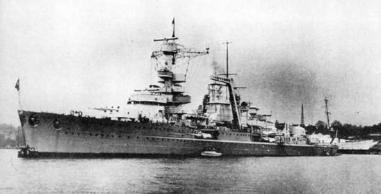 Иллюстрация к книге — Легкие крейсера типа «Нюрнберг». 1928-1945 гг. [img_93.jpg]