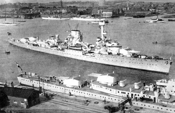 Иллюстрация к книге — Легкие крейсера типа «Нюрнберг». 1928-1945 гг. [img_95.jpg]