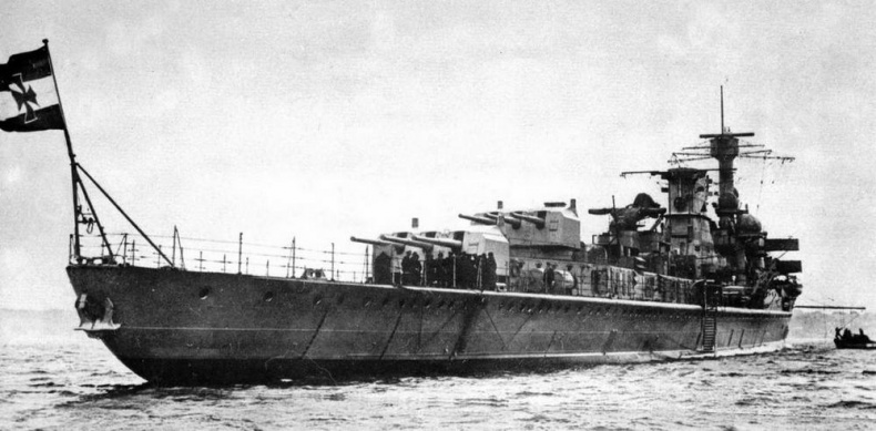 Иллюстрация к книге — Легкие крейсера типа «Нюрнберг». 1928-1945 гг. [img_99.jpg]