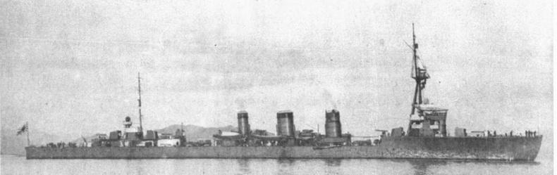 Иллюстрация к книге — Легкие крейсера Японии. 1917-1945 гг. [img_209.jpg]