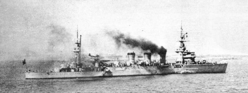 Иллюстрация к книге — Легкие крейсера Японии. 1917-1945 гг. [img_221.jpg]