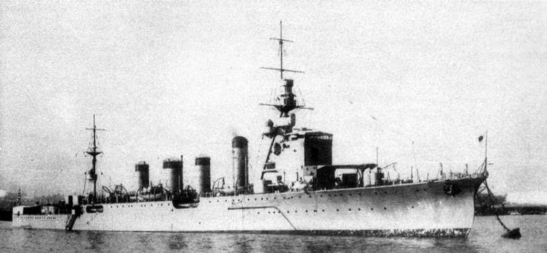 Иллюстрация к книге — Легкие крейсера Японии. 1917-1945 гг. [img_285.jpg]