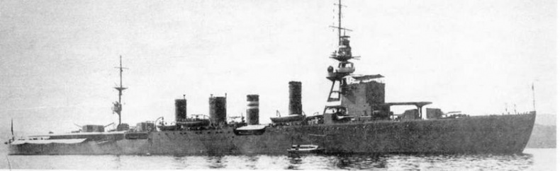 Иллюстрация к книге — Легкие крейсера Японии. 1917-1945 гг. [img_288.jpg]