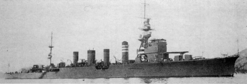 Иллюстрация к книге — Легкие крейсера Японии. 1917-1945 гг. [img_291.jpg]