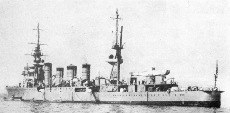 Иллюстрация к книге — Легкие крейсера Японии. 1917-1945 гг. [img_299.jpg]