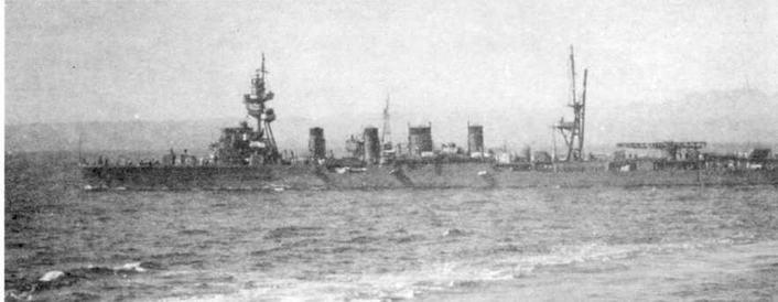 Иллюстрация к книге — Легкие крейсера Японии. 1917-1945 гг. [img_303.jpg]