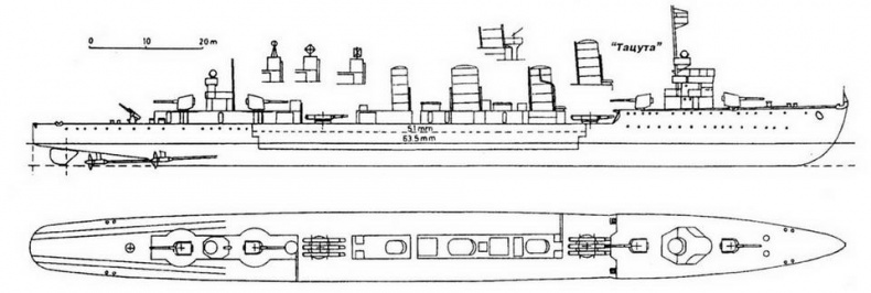 Иллюстрация к книге — Легкие крейсера Японии. 1917-1945 гг. [img_4.jpg]