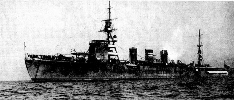 Иллюстрация к книге — Легкие крейсера Японии. 1917-1945 гг. [img_77.jpg]