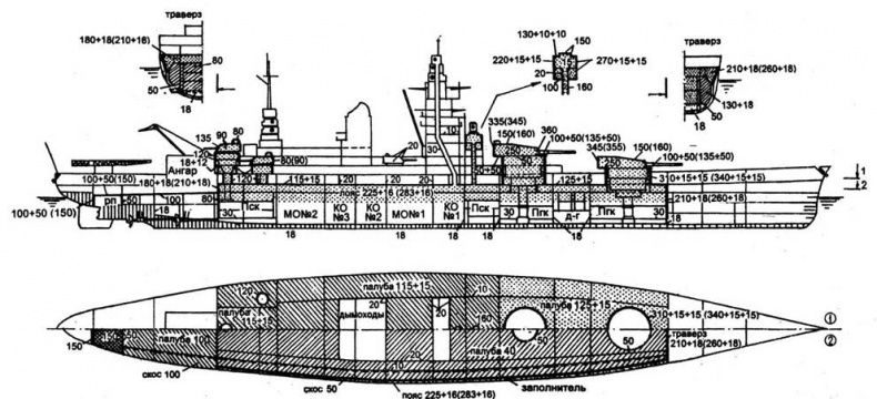 Иллюстрация к книге — Линейные корабли ’’Дюнкерк” и ’’Страсбург” [pic_9.jpg]
