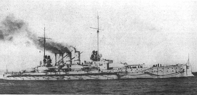 Иллюстрация к книге — Линейные корабли “Гельголанд”, “Остфрисланд”, &quot;Ольденбург&quot; и &quot;Тюринген&quot; . 1907-1921 гг. [pic_10.jpg]