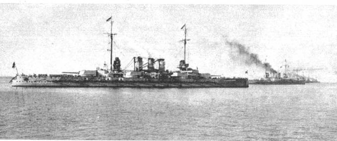 Иллюстрация к книге — Линейные корабли “Гельголанд”, “Остфрисланд”, &quot;Ольденбург&quot; и &quot;Тюринген&quot; . 1907-1921 гг. [pic_24.jpg]