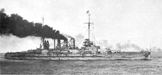 Иллюстрация к книге — Линейные корабли “Гельголанд”, “Остфрисланд”, &quot;Ольденбург&quot; и &quot;Тюринген&quot; . 1907-1921 гг. [pic_46.jpg]