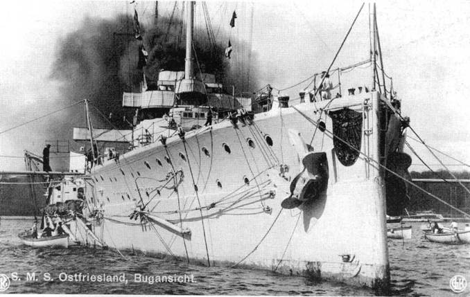 Иллюстрация к книге — Линейные корабли “Гельголанд”, “Остфрисланд”, &quot;Ольденбург&quot; и &quot;Тюринген&quot; . 1907-1921 гг. [pic_57.jpg]