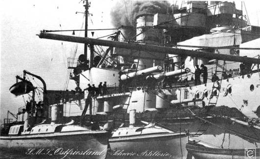 Иллюстрация к книге — Линейные корабли “Гельголанд”, “Остфрисланд”, &quot;Ольденбург&quot; и &quot;Тюринген&quot; . 1907-1921 гг. [pic_59.jpg]