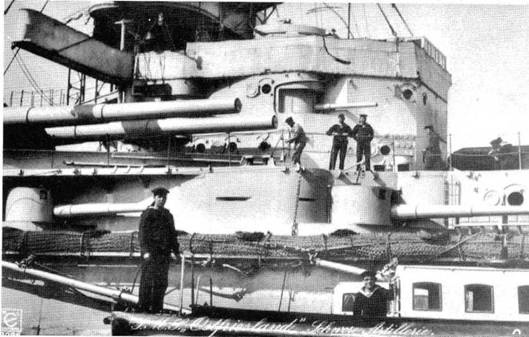 Иллюстрация к книге — Линейные корабли “Гельголанд”, “Остфрисланд”, &quot;Ольденбург&quot; и &quot;Тюринген&quot; . 1907-1921 гг. [pic_60.jpg]