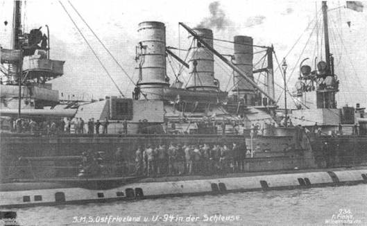 Иллюстрация к книге — Линейные корабли “Гельголанд”, “Остфрисланд”, &quot;Ольденбург&quot; и &quot;Тюринген&quot; . 1907-1921 гг. [pic_69.jpg]