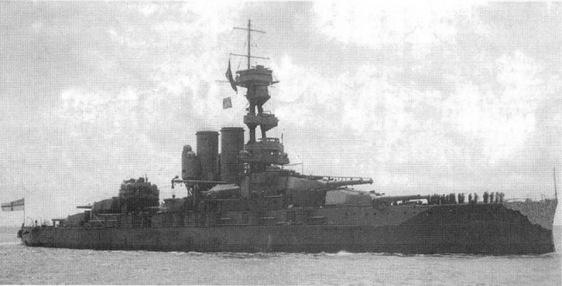 Иллюстрация к книге — Линейные корабли “Эджинкорт”, “Канада” и “Эрин”. 1910-1922 гг. [img_105.jpg]