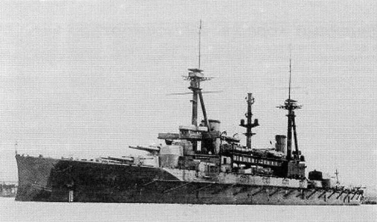 Иллюстрация к книге — Линейные корабли “Эджинкорт”, “Канада” и “Эрин”. 1910-1922 гг. [img_52.jpg]