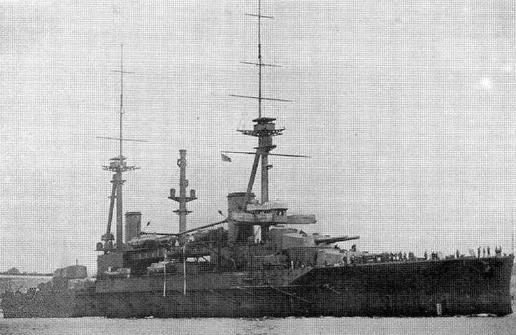 Иллюстрация к книге — Линейные корабли “Эджинкорт”, “Канада” и “Эрин”. 1910-1922 гг. [img_53.jpg]