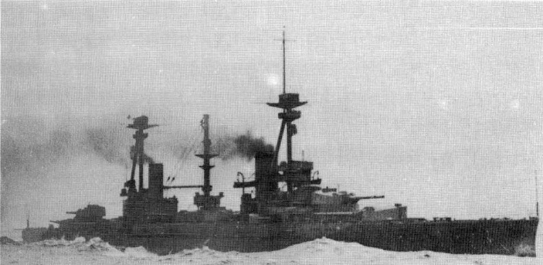 Иллюстрация к книге — Линейные корабли “Эджинкорт”, “Канада” и “Эрин”. 1910-1922 гг. [img_60.jpg]