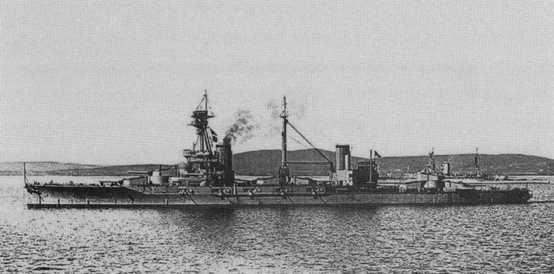 Иллюстрация к книге — Линейные корабли “Эджинкорт”, “Канада” и “Эрин”. 1910-1922 гг. [img_65.jpg]