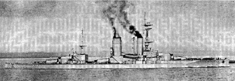 Иллюстрация к книге — Линейные корабли “Эджинкорт”, “Канада” и “Эрин”. 1910-1922 гг. [img_86.jpg]