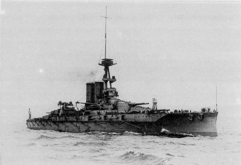 Иллюстрация к книге — Линейные корабли “Эджинкорт”, “Канада” и “Эрин”. 1910-1922 гг. [img_99.jpg]