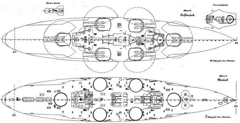 Иллюстрация к книге — Линейные корабли Германии. Часть I. «Нассау» «Вестфален» «Рейнланд» «Позен» [pic_17.jpg]