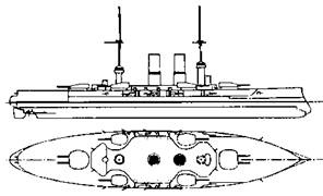 Иллюстрация к книге — Линейные корабли Германии. Часть I. «Нассау» «Вестфален» «Рейнланд» «Позен» [pic_3.jpg]