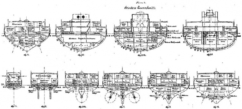Иллюстрация к книге — Линейные корабли Германии. Часть I. «Нассау» «Вестфален» «Рейнланд» «Позен» [pic_31.jpg]