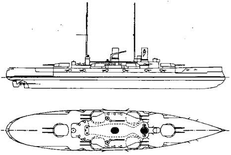 Иллюстрация к книге — Линейные корабли Германии. Часть I. «Нассау» «Вестфален» «Рейнланд» «Позен» [pic_7.jpg]
