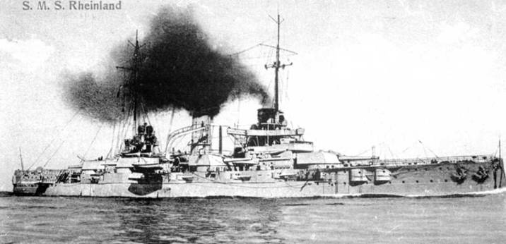 Иллюстрация к книге — Линейные корабли Германии. Часть I. «Нассау» «Вестфален» «Рейнланд» «Позен» [pic_73.jpg]