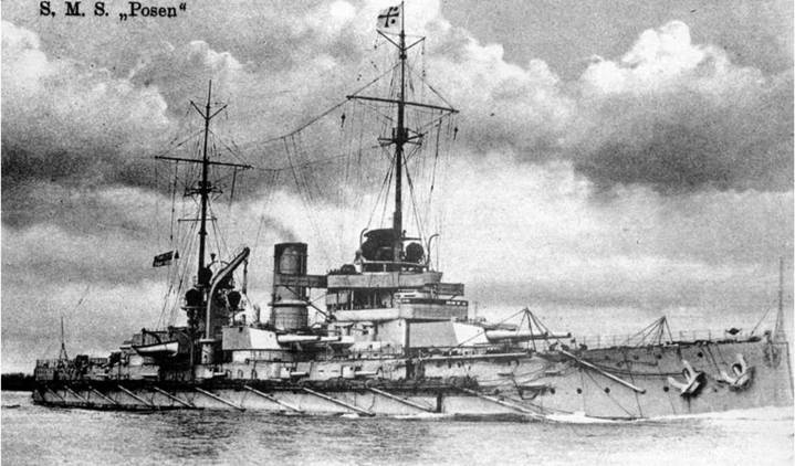 Иллюстрация к книге — Линейные корабли Германии. Часть I. «Нассау» «Вестфален» «Рейнланд» «Позен» [pic_80.jpg]