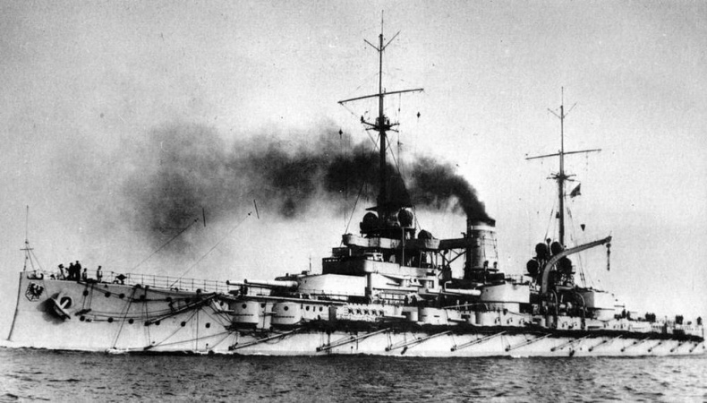 Иллюстрация к книге — Линейные корабли Германии. Часть I. «Нассау» «Вестфален» «Рейнланд» «Позен» [pic_93.jpg]