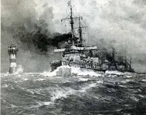 Иллюстрация к книге — Линейные корабли Германии. Часть I. «Нассау» «Вестфален» «Рейнланд» «Позен» [pic_95.jpg]