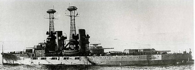 Иллюстрация к книге — Линейные корабли Соединенных Штатов Америки. Часть I. Линкоры типов “South Carolina”, “Delaware”, “Florida” и “Wyoming”. [pic_114.jpg]