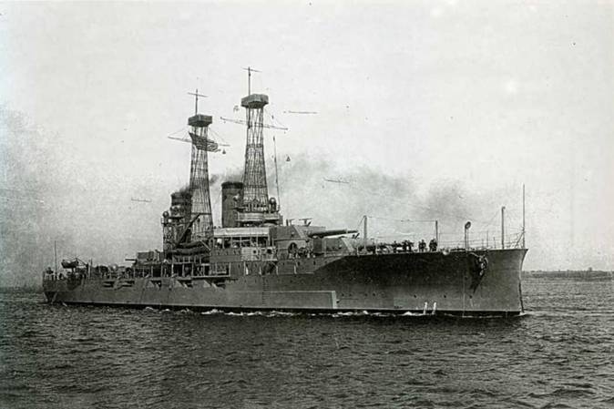 Иллюстрация к книге — Линейные корабли Соединенных Штатов Америки. Часть I. Линкоры типов “South Carolina”, “Delaware”, “Florida” и “Wyoming”. [pic_117.jpg]