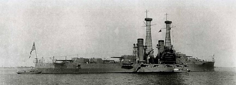 Иллюстрация к книге — Линейные корабли Соединенных Штатов Америки. Часть I. Линкоры типов “South Carolina”, “Delaware”, “Florida” и “Wyoming”. [pic_121.jpg]